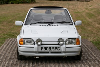 Lot 71 - 1989 Ford Escort XR3i Cabriolet