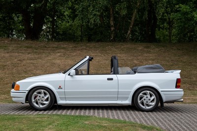 Lot 71 - 1989 Ford Escort XR3i Cabriolet