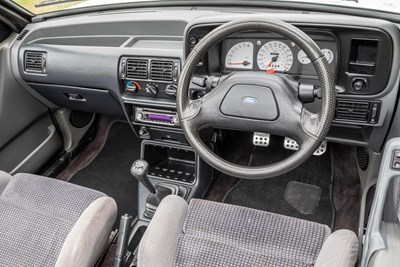 Lot 71 - 1989 Ford Escort XR3i Cabriolet