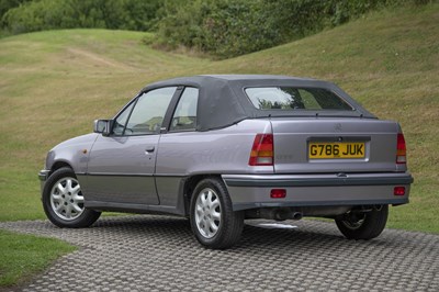 Lot 59 - 1990 Vauxhall Astra GTE Convertible