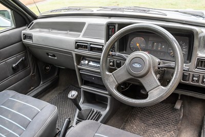 Lot 50 - 1984 Ford Escort XR3