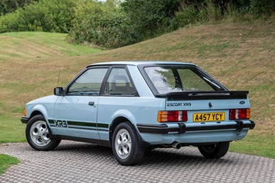 Lot 50 - 1984 Ford Escort XR3