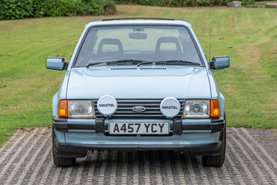 Lot 50 - 1984 Ford Escort XR3