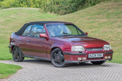 Lot 80 - 1991 Vauxhall Astra GTE Convertible