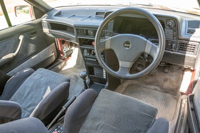 Lot 80 - 1991 Vauxhall Astra GTE Convertible