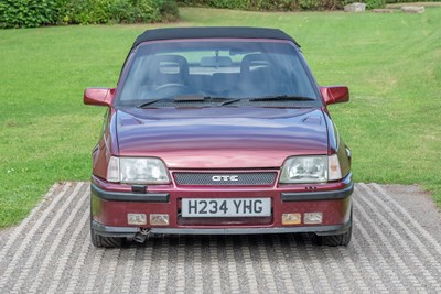 Lot 80 - 1991 Vauxhall Astra GTE Convertible