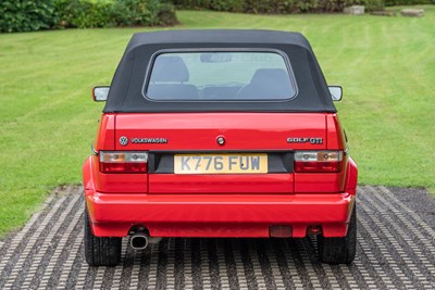 Lot 55 - 1993 Volkswagen Golf GTi Sportline Cabriolet