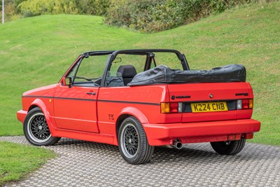 Lot 50 - 1993 Volkswagen Golf GTi Sportline Cabriolet