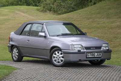 Lot 1990 Vauxhall Astra GTE Convertible