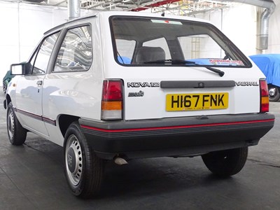 Lot 79 - 1990 Vauxhall Nova 1.2 Merit