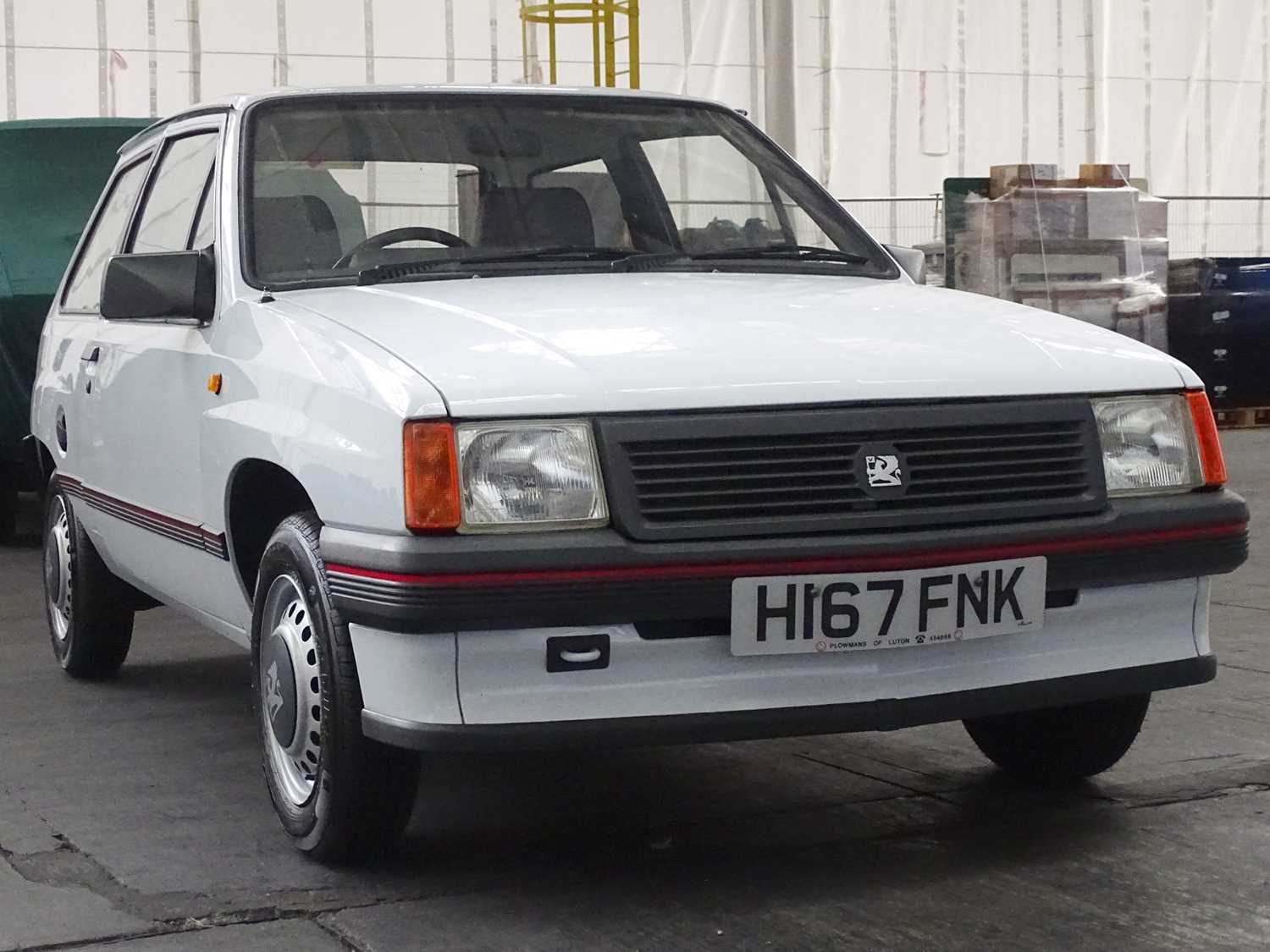 Lot 79 1990 Vauxhall Nova 1 2 Merit Lot 79 1990 Vauxhall Nova 1 2 Merit