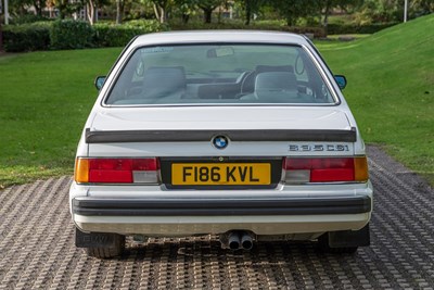 Lot 30 - 1988 BMW 635 CSi Highline