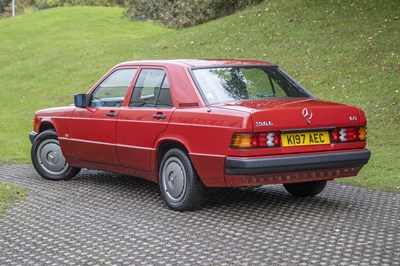 Lot 9 - 1992 Mercedes-Benz 190 E 1.8