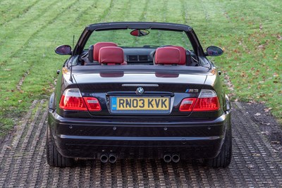 Lot 54 - 2003 BMW M3 Convertible